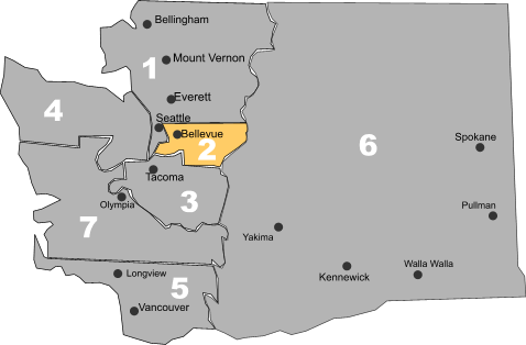 WSYSA District Map